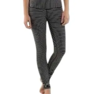 Lululemon Wunder Under Crop Stripe Luon High Rise Yoga Leggings Size 4 6 Women thumbnail 6