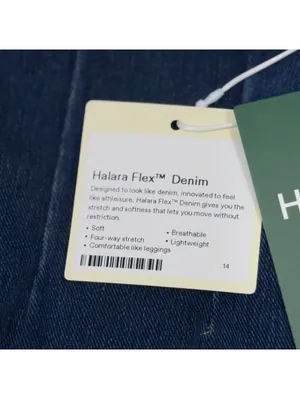 Halara Flex™ Denim High Rise Straight Leg Jeans Women’s Small Regular NWT thumbnail 3