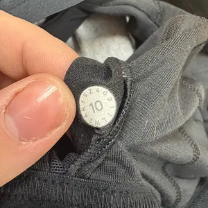 Lululemon Black & Gray Box it Out Bra thumbnail 6