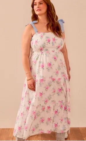 Arula Gemma Floral Maxi Dress 1X NWT thumbnail 1