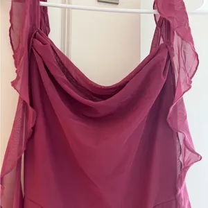 Cider NWT - Mesh Ruffle Hem Maxi Dress thumbnail 7