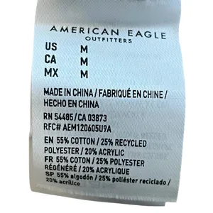 American Eagle outfitters tan Cable Knit Sweater preppy heritage academia thumbnail 4