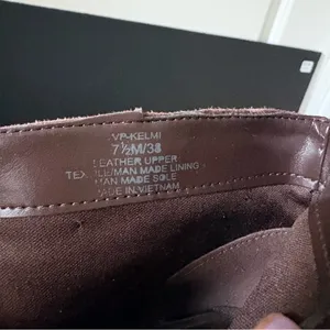 Vince Camuto Kelmi Women's Chocolate Brown Suede Ankle Boots 7.5 thumbnail 8