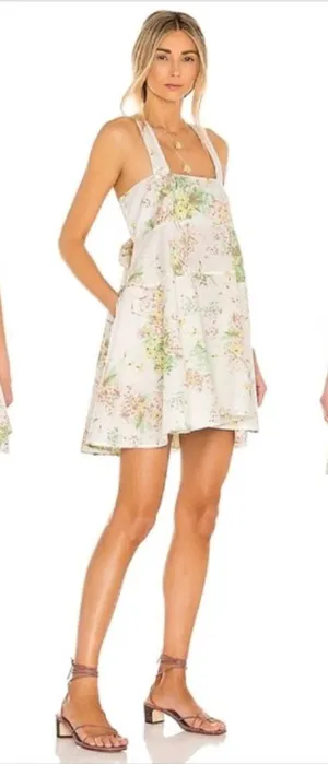 Free People Let The Sunshine In Printed Tunic in Light Combo Small thumbnail 1