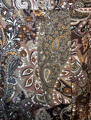 Paisley wide leg wrangler stretch pants size L thumbnail 2