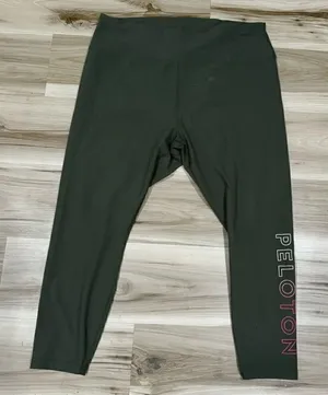 Peloton Green Logo Leggings Women’s 3XL thumbnail 1