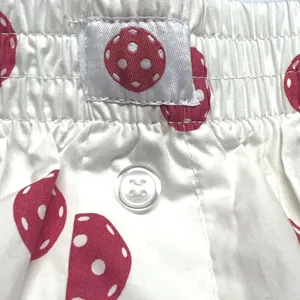 Happily Grey Pickleball Pajama Shorts Small Pink 100% Cotton‎ Lounge Sleep EUC thumbnail 3