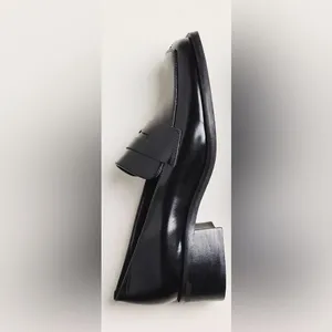 Zara Patented leather platform penny loafers thumbnail 2