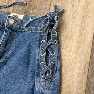 BDG Urban Outfitters Corset Tie-Waist Boot Leg Jeans Size 26 thumbnail 9
