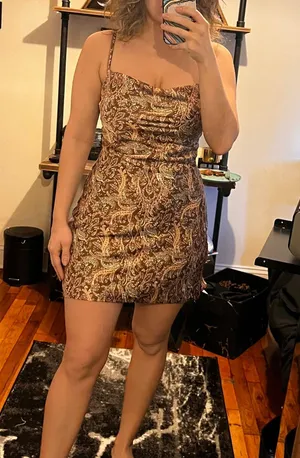 Hollister Paisley Slip Dress thumbnail 1