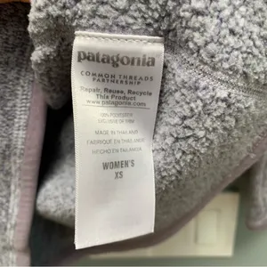 Patagonia Better Sweater Quarter-Zip Pullover Women's Purple XS thumbnail 8