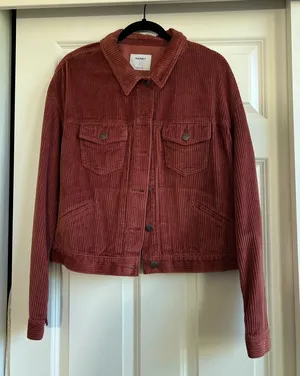 Cropped Corduroy Jacket thumbnail 1
