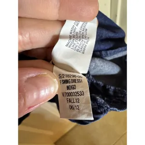 Gap Indigo Chambray Tie-Waist Dress |‎ 100% Cotton | Fall 2012 | Size M thumbnail 4