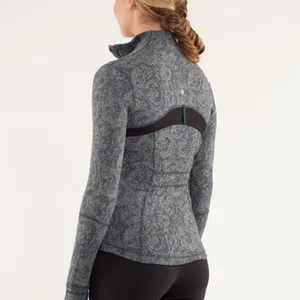 Lululemon Define Jacket Brushed Alberta Lake Teal Rose Herringbone Sz 2 thumbnail 3