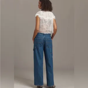 Reformation Diego Mid-Rise Baggy Utility Jeans 30 Cleary Anthropologie NEW thumbnail 3