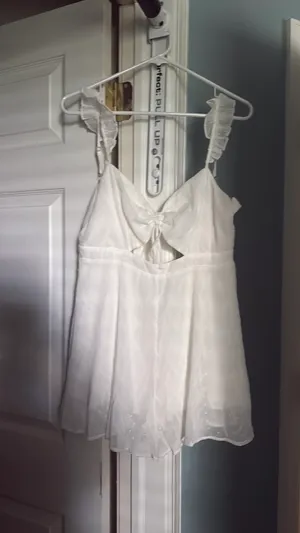 Lulus White Romper thumbnail 1
