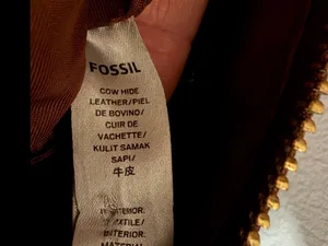 Fossil Brown Leather Crossbody Bag thumbnail 5
