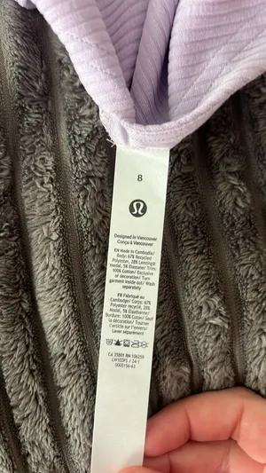 Lululemon Ribbed Softstreme Cropped Tank thumbnail 4