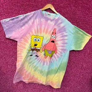 SpongeBob Best Friends Forever tiedye T-shirt size 2XL thumbnail 3