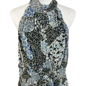 Anthropologie The Somerset Chiffon Maxi Dress in Black Floral Size XL NWT thumbnail 10