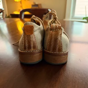 Vintage Timberland Boot Company Brown Lace Up Shoes 👞 Size 7 thumbnail 5