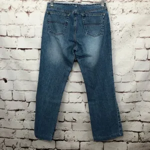 Vintage Tommy Jeans Frayed WB Hipster‎ Flare Jeans thumbnail 6