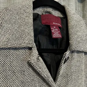 Merona Classic Gray Trench Coat thumbnail 2