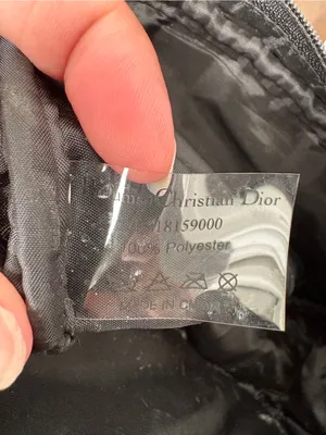 Christian Dior Parfums Black Bow Cosmetic Pouch thumbnail 9