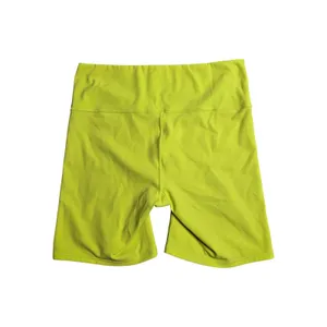 Skims Fits Everybody Neon‎ Yellow High Waist Biker Short Size: L thumbnail 4