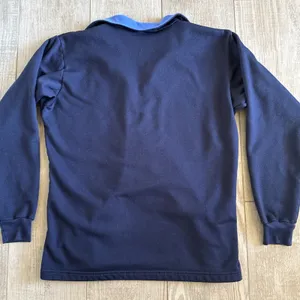 Vtg Blue Patagonia Capilene Fleece Quarter Zip Pullover Jacket Womens-Lrg USA thumbnail 8