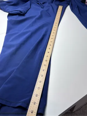 Scrubstar Indigo Blue Drawstring Utility Women’s Scrub Pants Good Condition 3X thumbnail 7