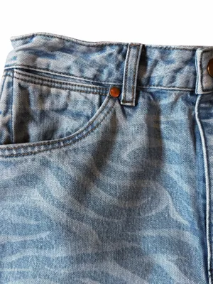Wrangler Flare Leg Jeans Size 27x31 Wanderer High Rise Meow Laser Tiger Country thumbnail 7