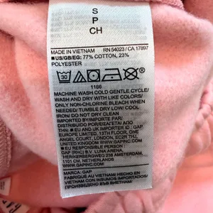 Gap Relaxed Straight-Leg Sweatpants in Pure Pink Fleece Size Small Lounge- NWT thumbnail 13