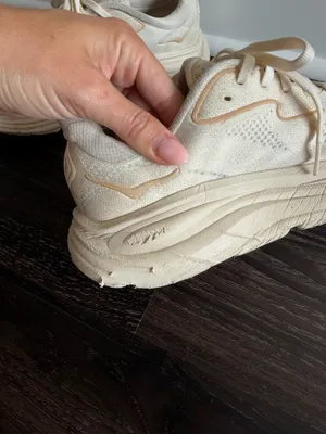 Hoka Clifton 10 Running Shoes Cream thumbnail 10
