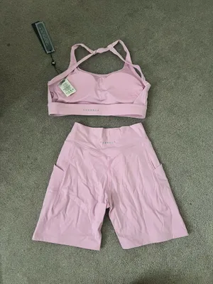 young la pink workout set thumbnail 5