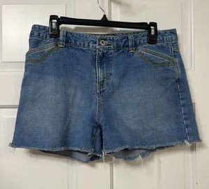Vintage Tommy Hilfiger Blue Denim Cutoff Shorts thumbnail 1