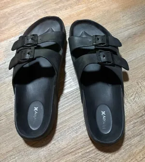 Hurley Black Double-Buckle Slide Sandals thumbnail 1