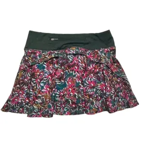 Lululemon Play Off the Pleats Mid-Rise Skirt *Floral Electric/ Rainforest Green thumbnail 4