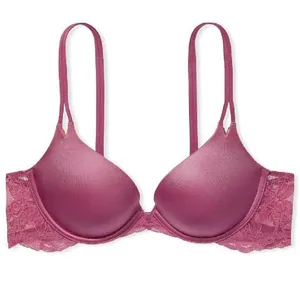 Victoria's Secret Very Sexy Lace Wing Push-Up Bra Light Purple 38C 11208004 thumbnail 4