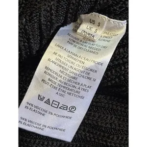 Free People Ribbed Knit Crop Sweater Short Sleeve Size Small Scoop Back‎ thumbnail 6