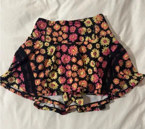 Free People Pleats And Thank You Skort thumbnail 1