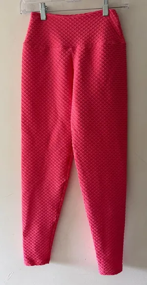 Booty‎ by Brabants Pink Curvy Plus Croco Leggings thumbnail 1
