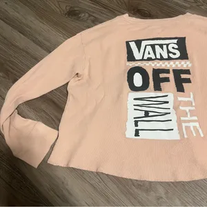 Vans Light Pink Long Sleeve Tee; Medium Women’s thumbnail 8