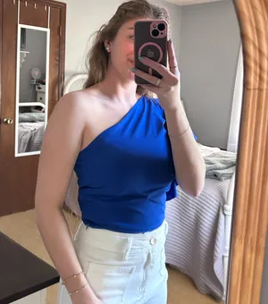 The Pants Store Summer /Spring Blue Top thumbnail 7