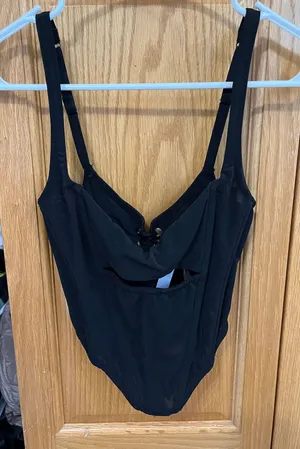 Urban Outfitters Black corset thumbnail 1