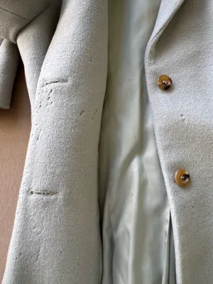Vintage Anna Molinari Single Breasted Cashmere Wool Coat thumbnail 13