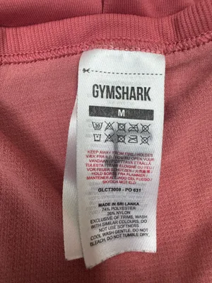 Gymshark Pink Breeze Lightweight Seamless Athletic Crop Top Size Medium thumbnail 3