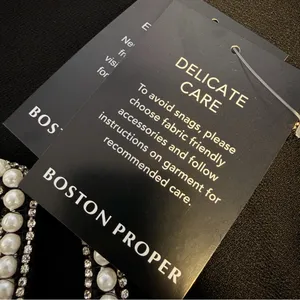 Boston Proper Pearl Rhinestone Sweetheart Notch Top Black S NWT thumbnail 9