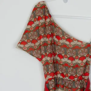 Alice + Olivia Womens Silk‎ One Shoulder Geometric Mini Dress Belt Summer Travel thumbnail 2