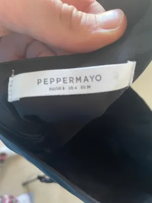 Peppermayo Black Cocktail Dress Size 4 thumbnail 6